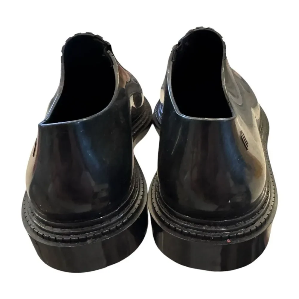 Melissa Preppy Black Slip-On Scented Slip-on Loafers 9